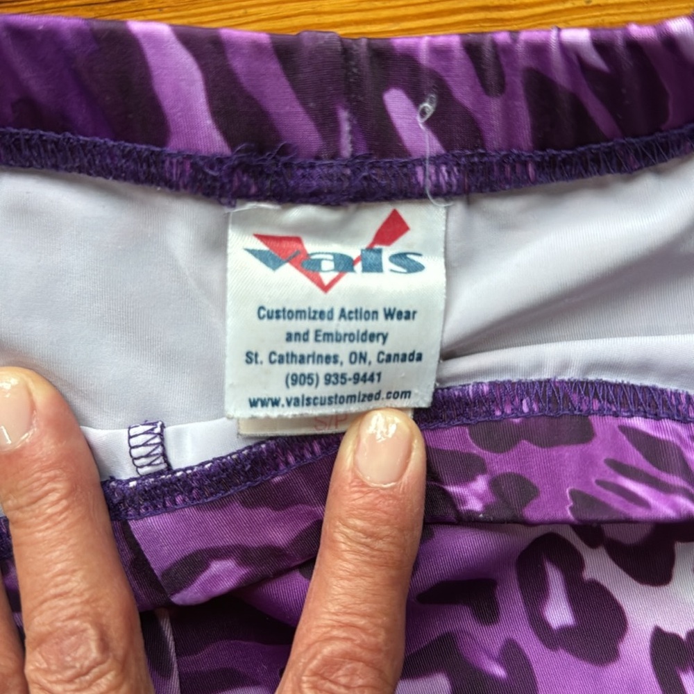 Vintage VALS Bike Shorts Womens Active 80s-90s Customized Action Wear - Picture 3 of 4